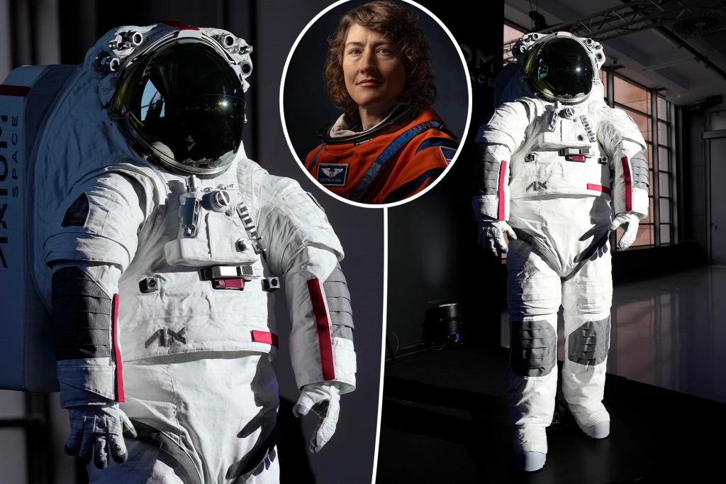 Prada unveils a surprising, new luxury line - high-tech spacesuits for female astronauts