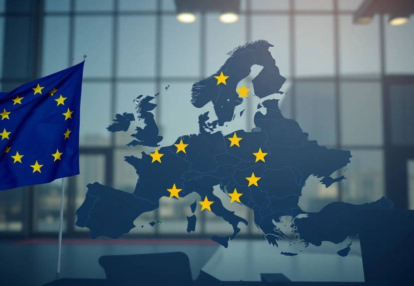 Representação visual de Bolsas da Europa fecham em queda com pressão do setor financeiro - Valor Econômico