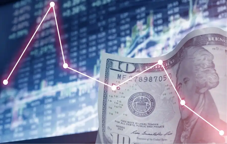 Dólar reage ao cenário global e começa a sessão em queda