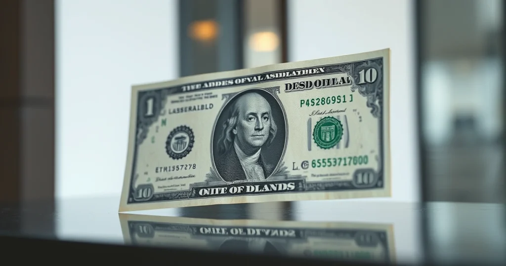 Dólar à Vista Cai com Alívio na Percepção de Risco Global